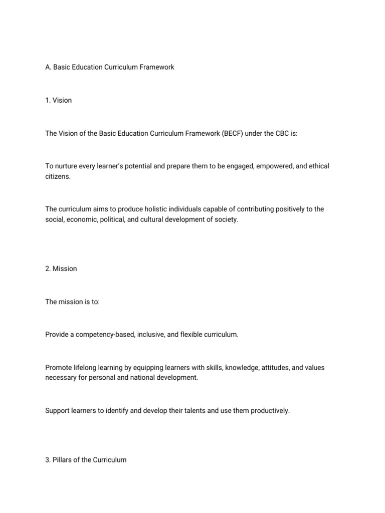 2 Competency Based Curriculum | PDF | Learning | Curriculum