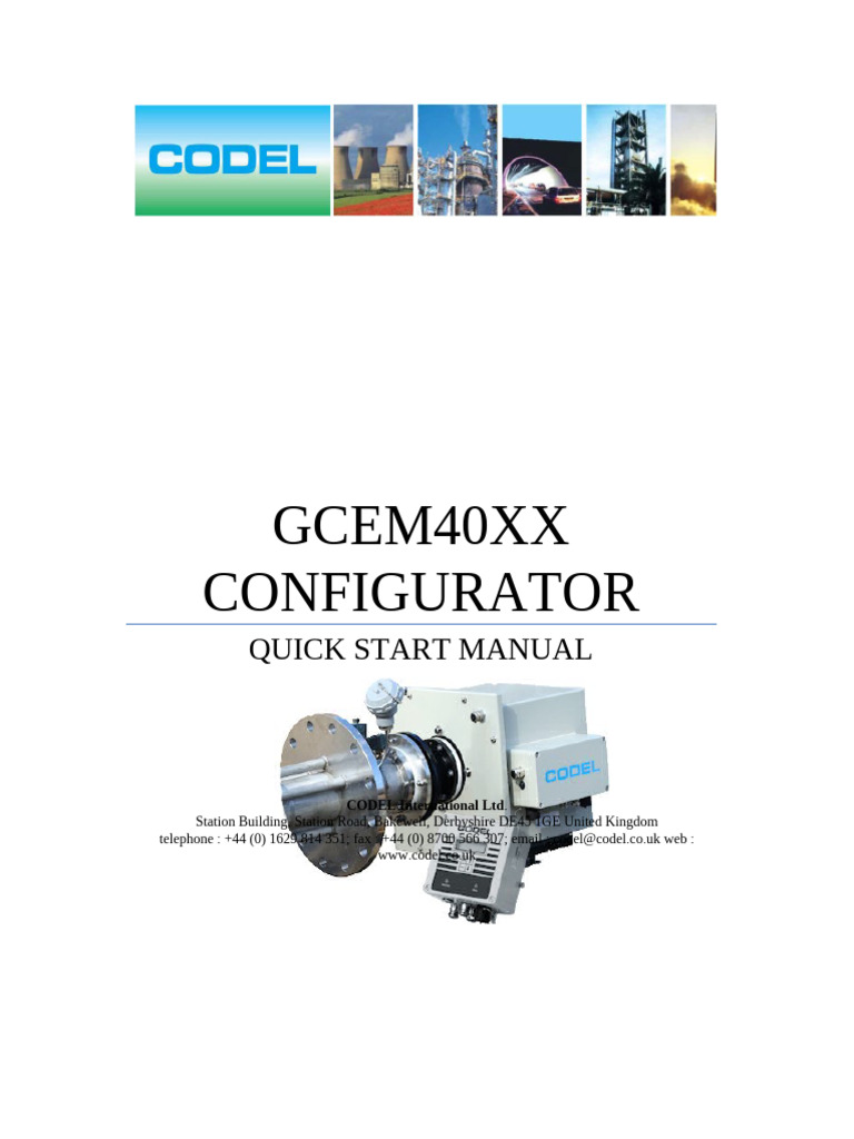 Gcem40xx Configurator Quick Start Manual | PDF | Microsoft Windows ...