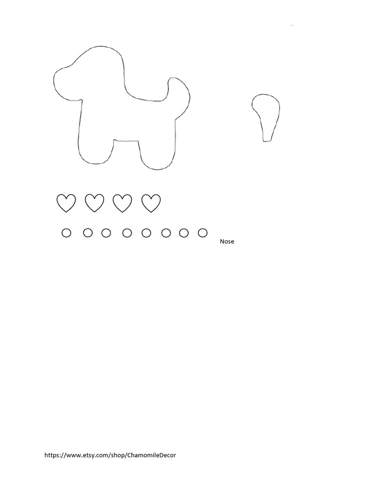 Dog Pattern | PDF
