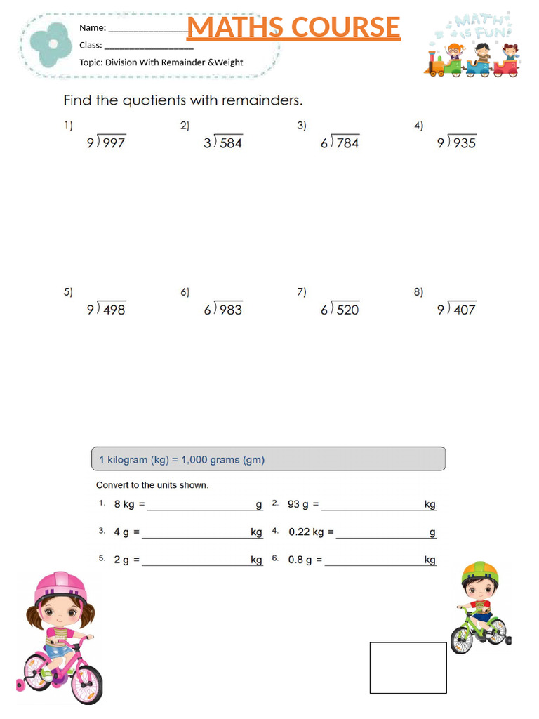 Maths Course 28 Jan 2026 | PDF