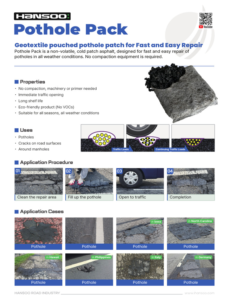Pothole Pack Leaflet 260131 131119 | PDF