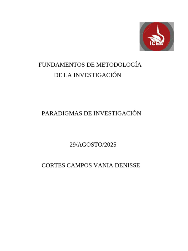Paradigmas de La Investigación | PDF | Marketing | Paradigma