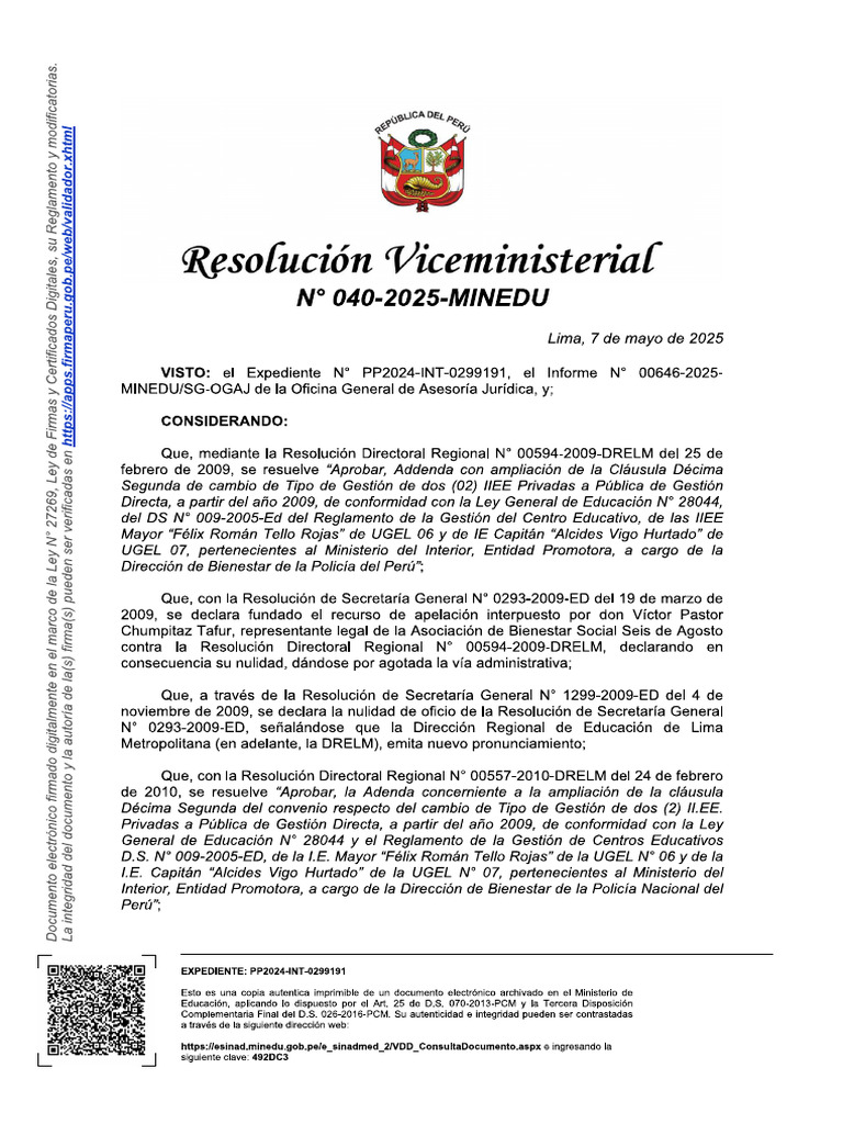 Resolucion FRTR | PDF