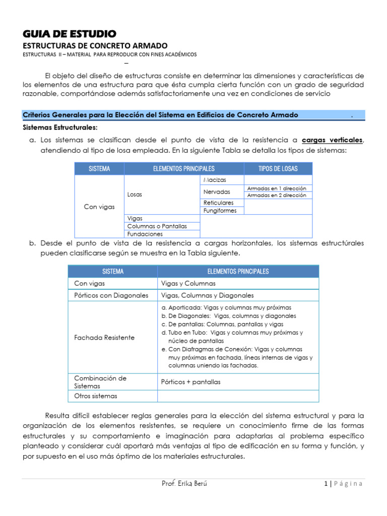 Guía de Estudio PREDI CONCRETO | PDF | Hormigón | Viga (Estructura)