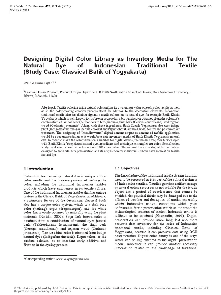 Designing Digital Color Library As Inventory Media | PDF | Dyeing | Rgb ...