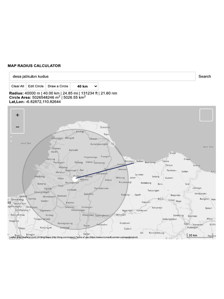 Maps Radius | PDF