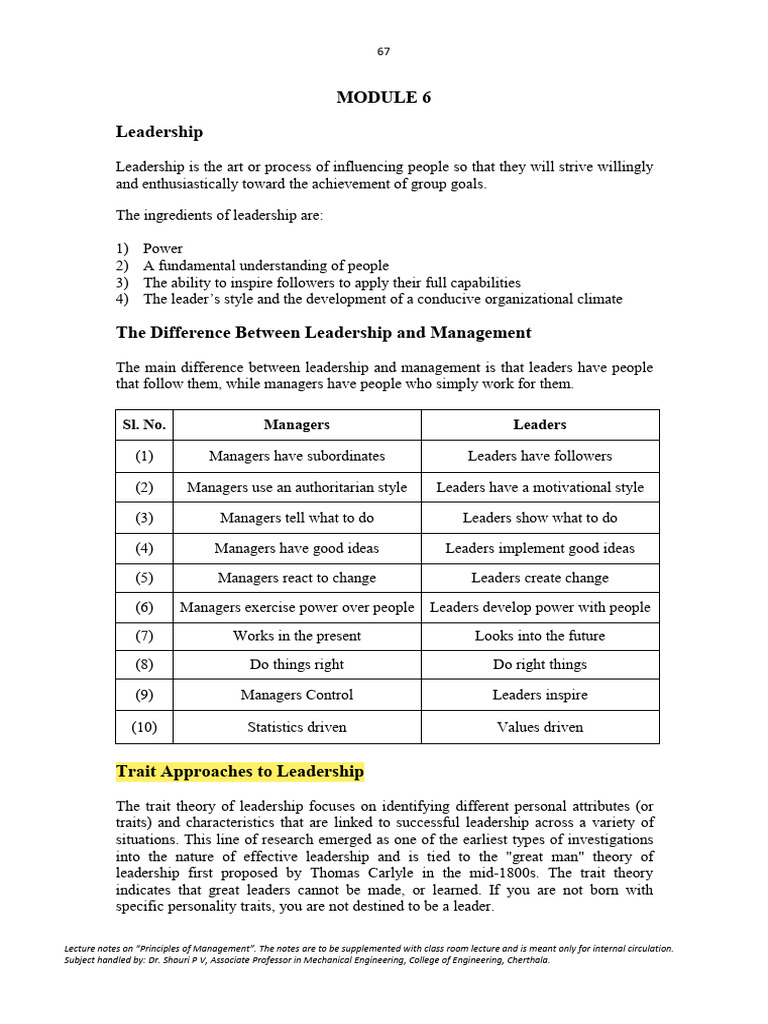 Leadership | PDF | Leadership | Entrepreneurship