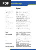 Glossary