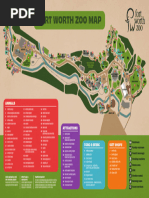 Fort Worth Zoo Map And Attractions PDF