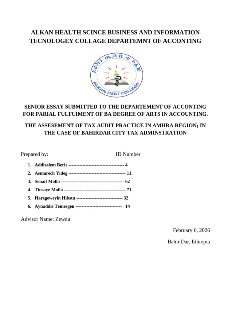 Complete Research of Financial Accounting | PDF | Audit | Survey ...