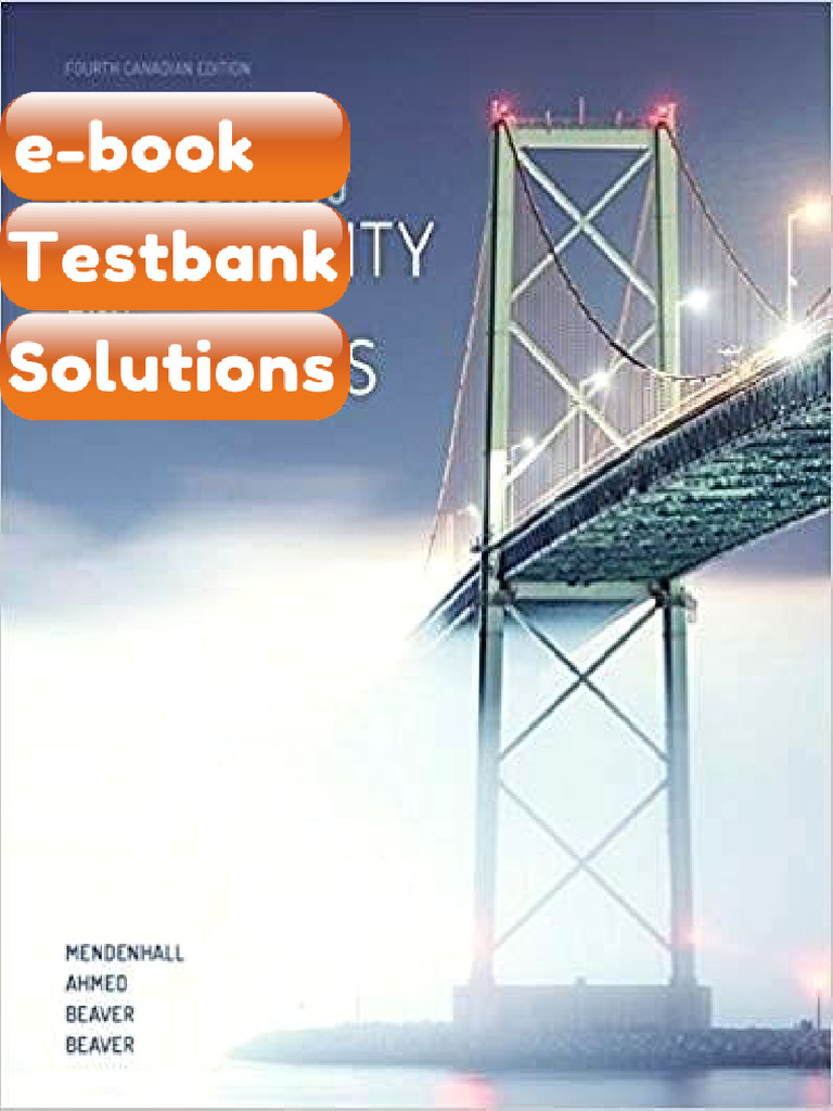 Testbank Introduction To Probability and Statistics 4rd Canadian ...