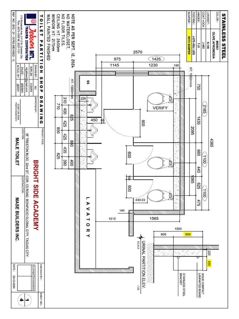Jebsen - Partition Layout | PDF