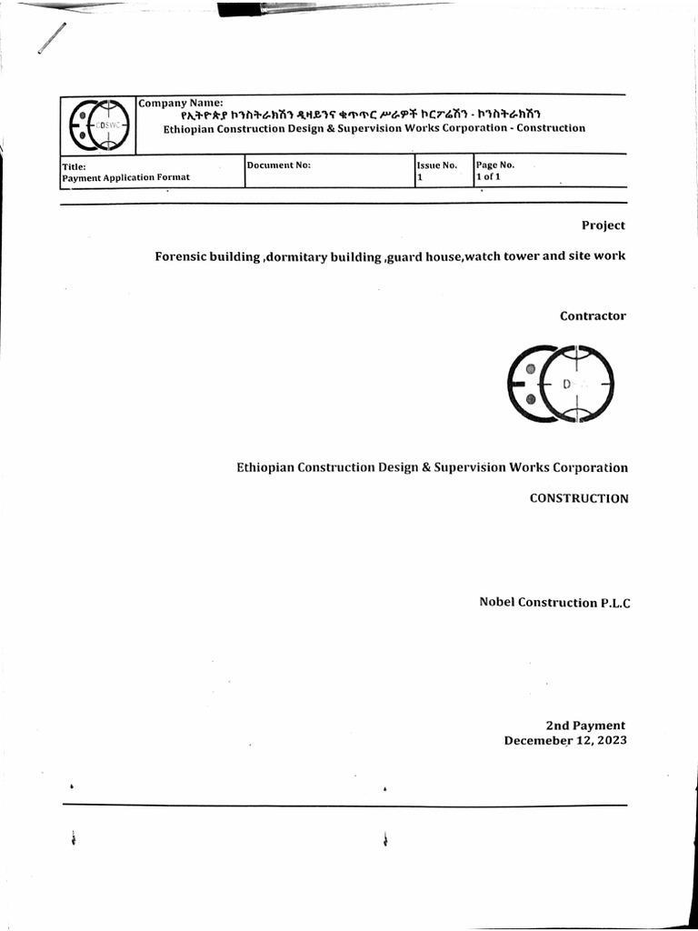 2nd Payment | PDF