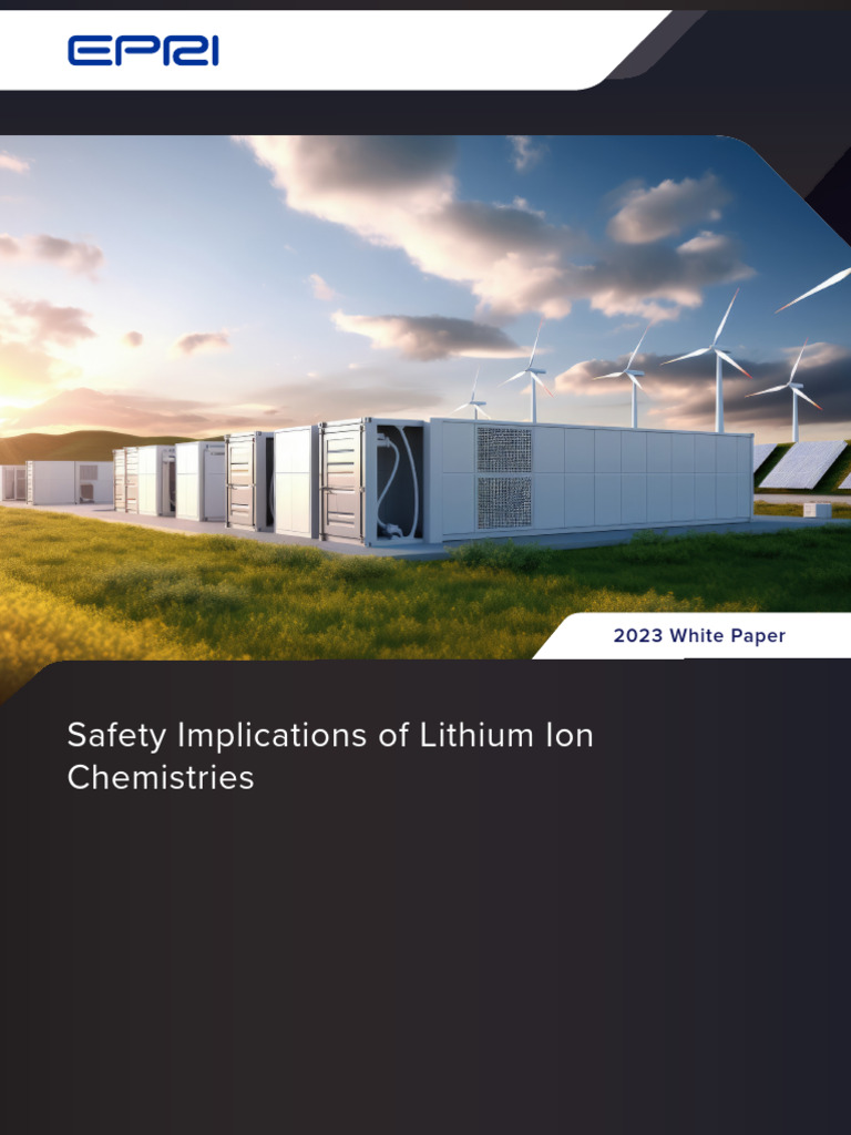 Safety Implications of Li-Ion Batteries | PDF | Lithium Ion Battery | Anode