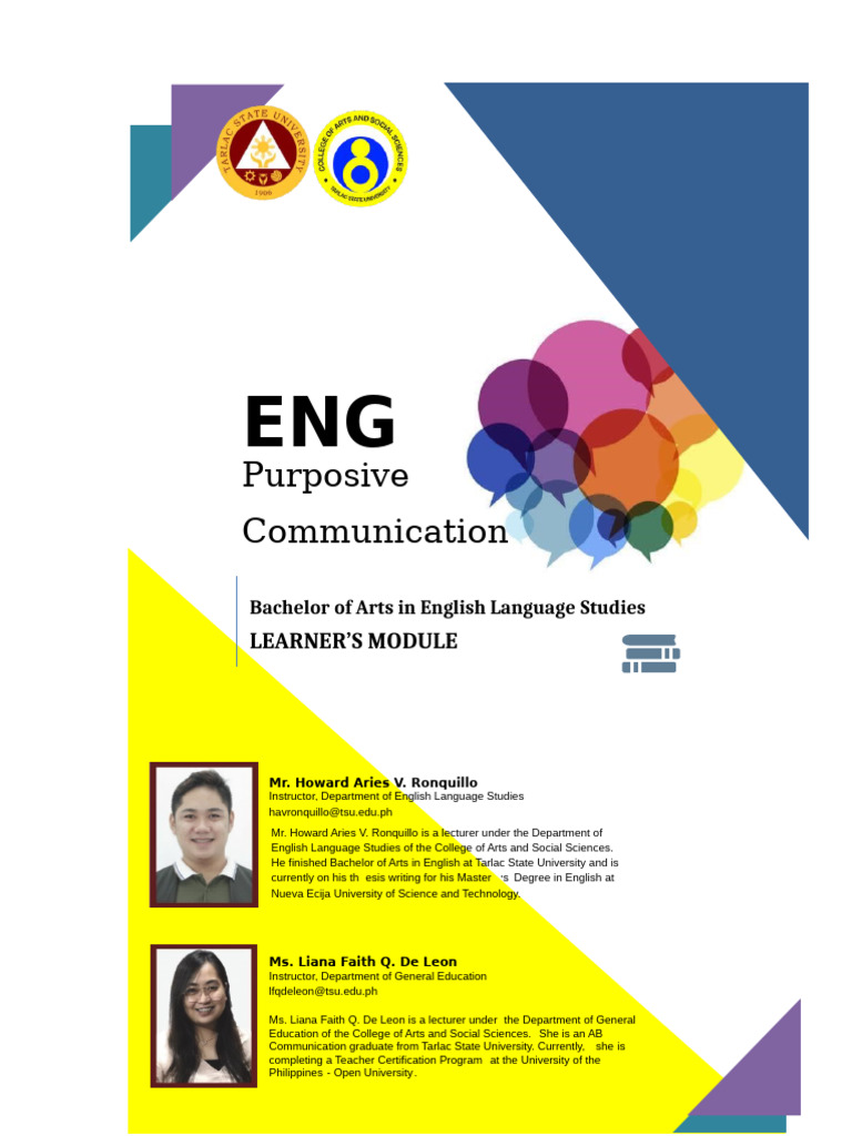 Communications Module | PDF | Communication | Nonverbal Communication