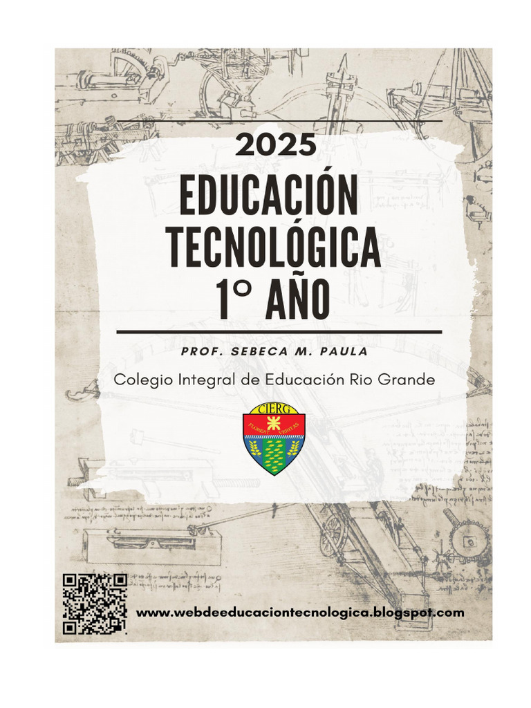 Cuadernillo 1ro Eso 2025 Tecnologia ESO PDF