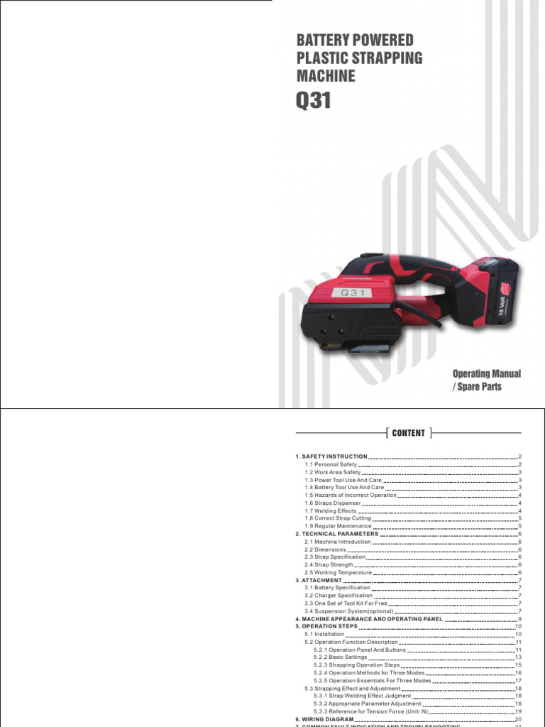 Q31 Manual | PDF | Battery Charger | Manufactured Goods