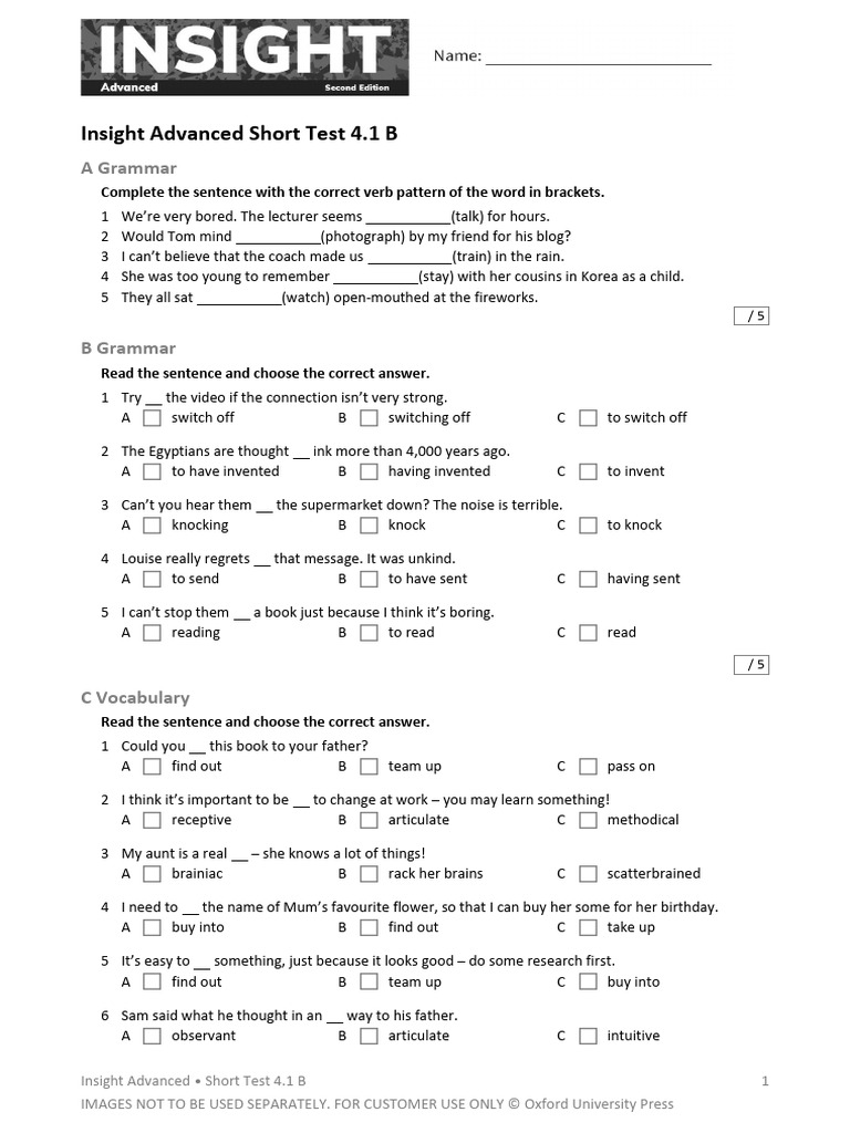 Insight Adv Short 4-1b-300dpi | PDF | Neuroscience | Cognition