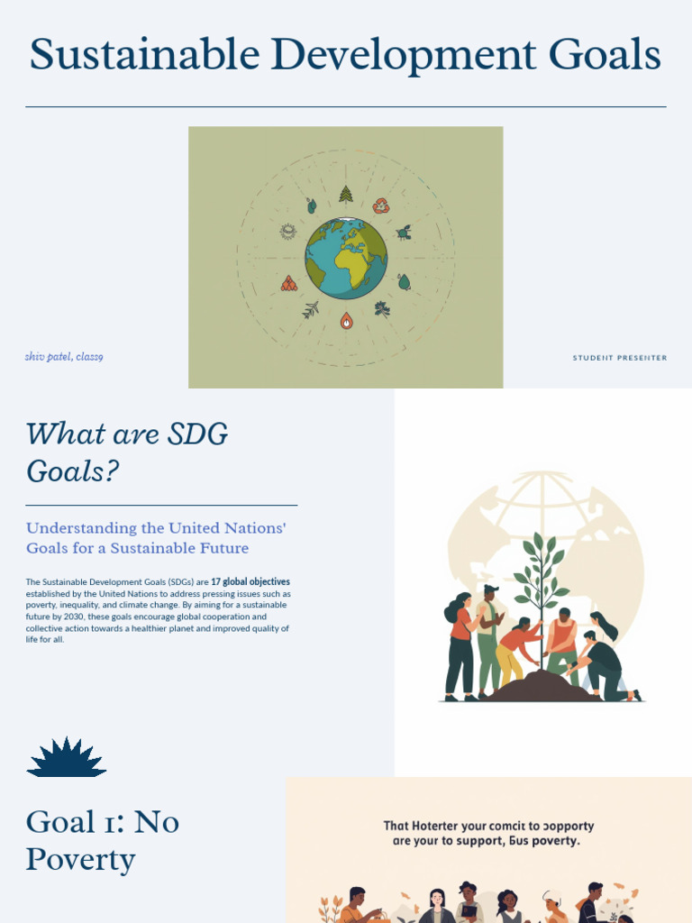 Presentation - Sustainable Development Goals | PDF | Sustainability ...