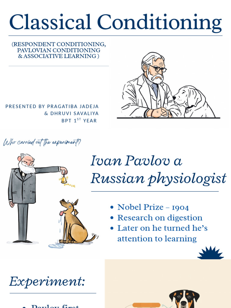Presentation - Classical Conditioning | PDF | Classical Conditioning ...