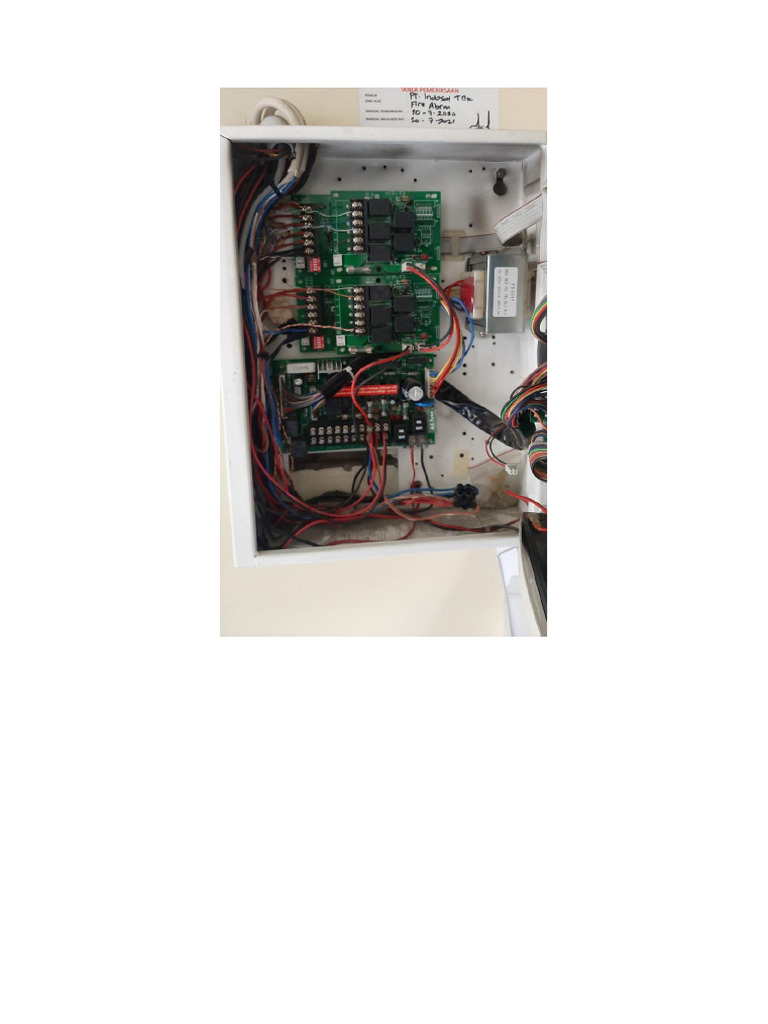 Komponen MCFA Fire ALARM Gedung | PDF