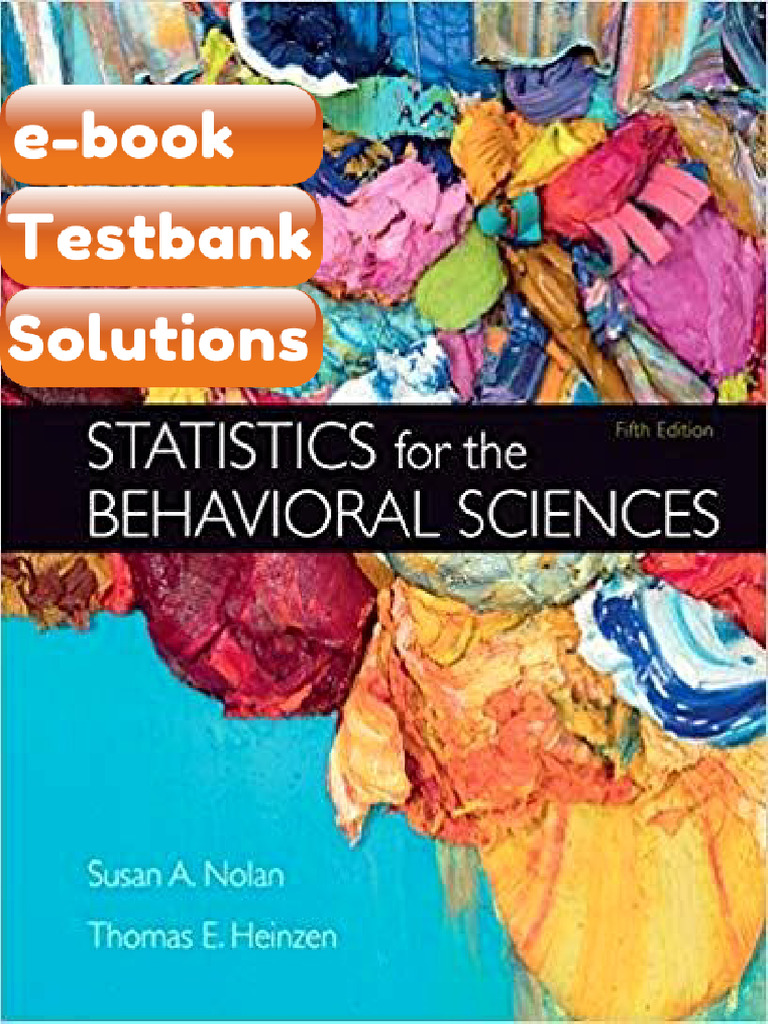 Testbank Statistics For The Behavioral Sciences 5th Edition Download ...
