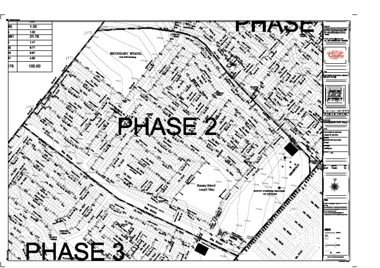 CHP 102 Sewage Reticulation Layout Phase 2-Layout1 | PDF
