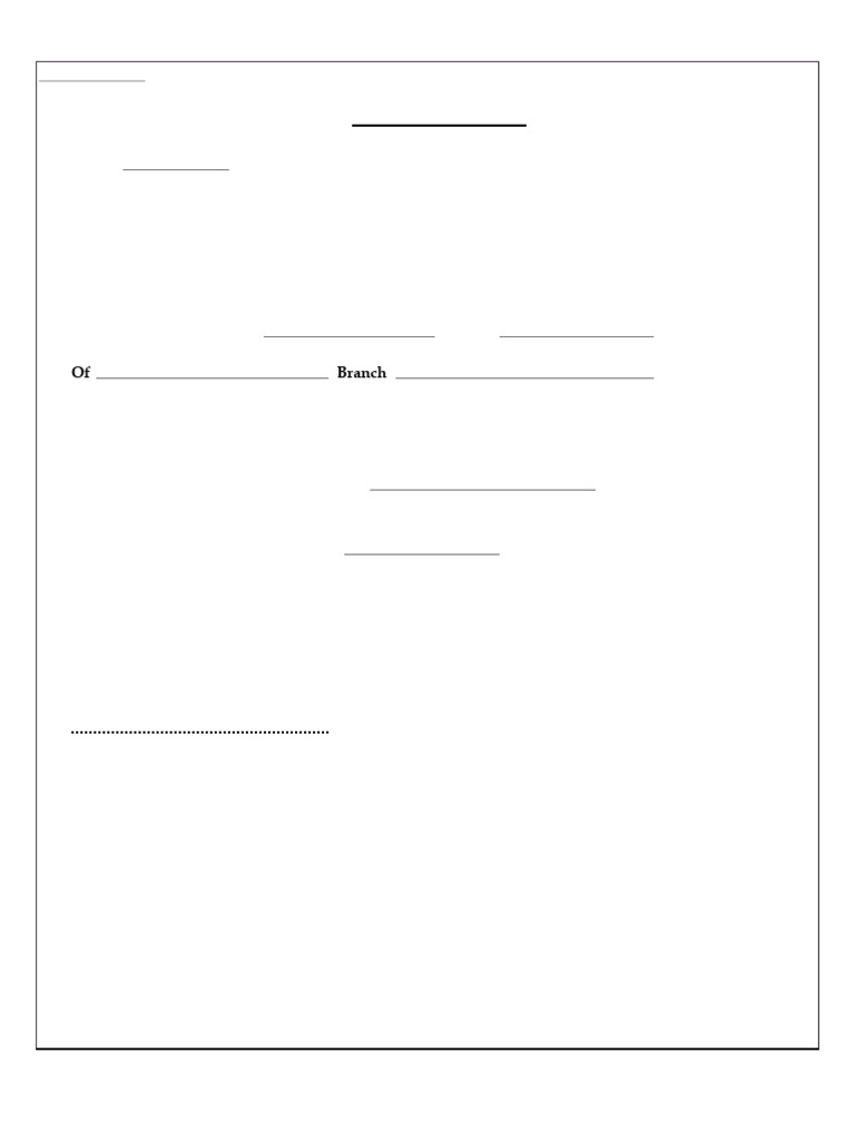 SV Form | PDF