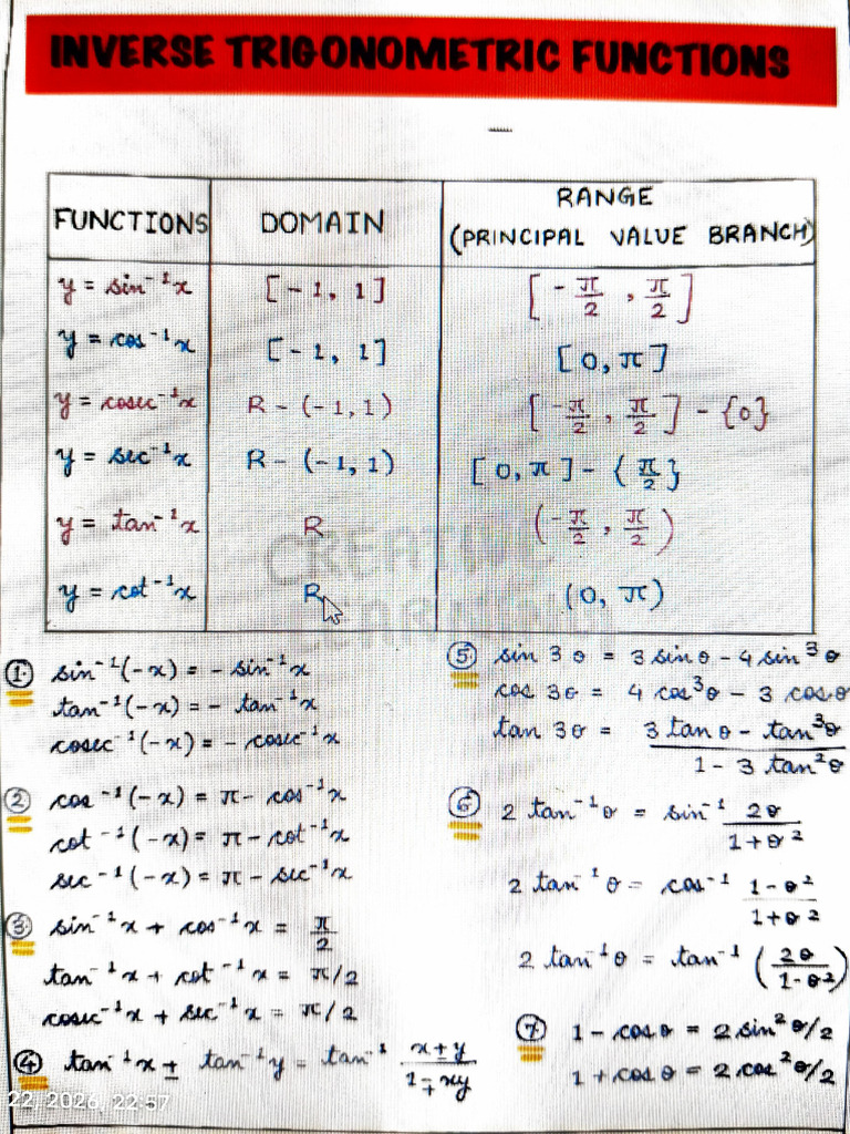 Maths All Formula | PDF