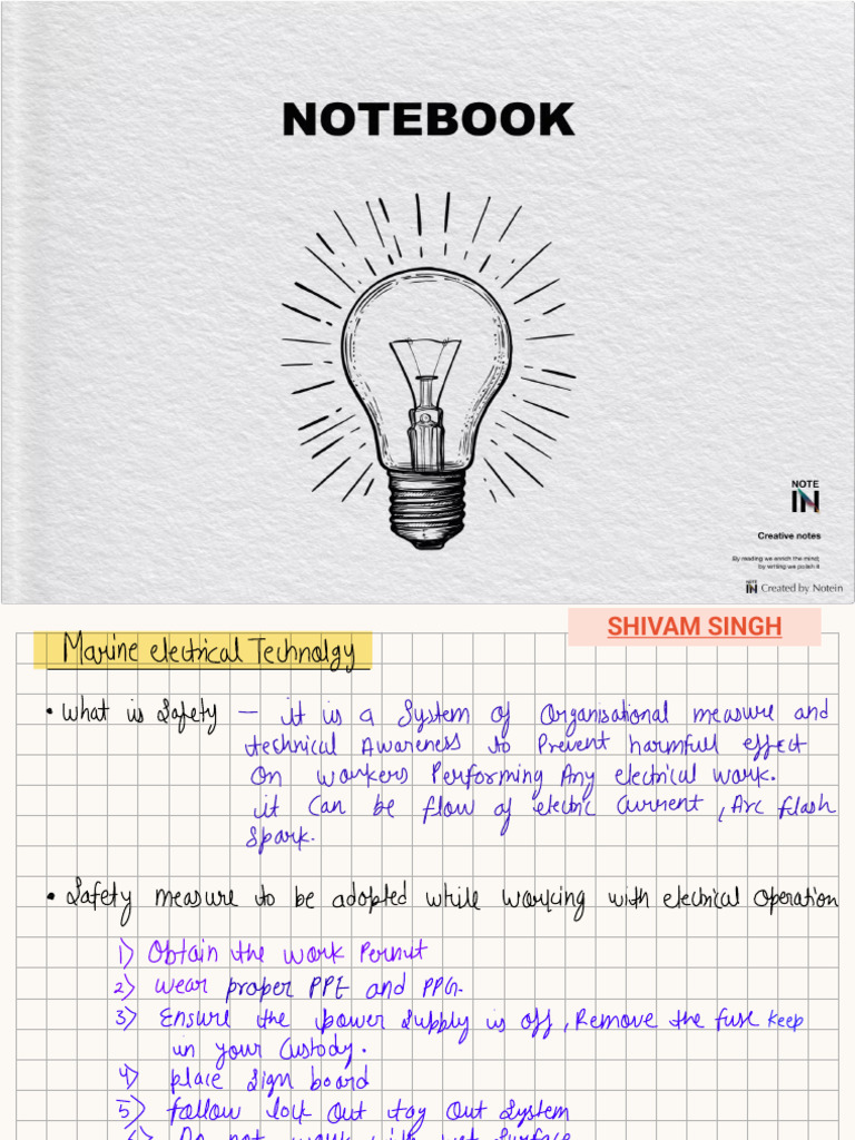 Electrical Notes 4 | PDF