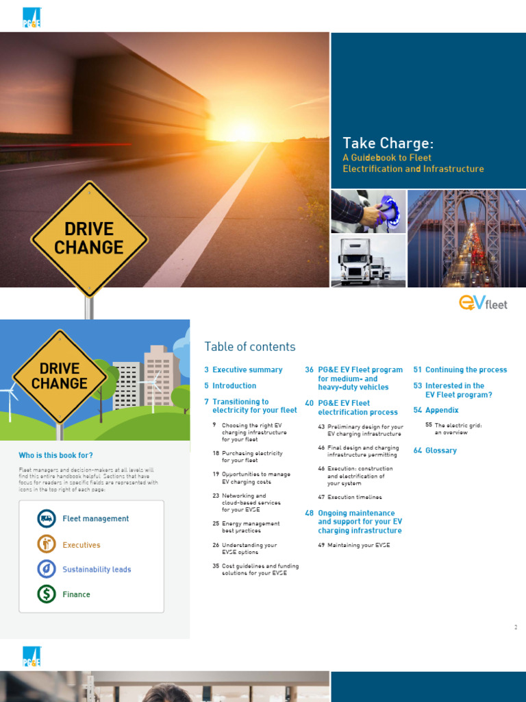 PGE EV Fleet Guidebook | PDF | Electric Vehicle | Power (Physics)