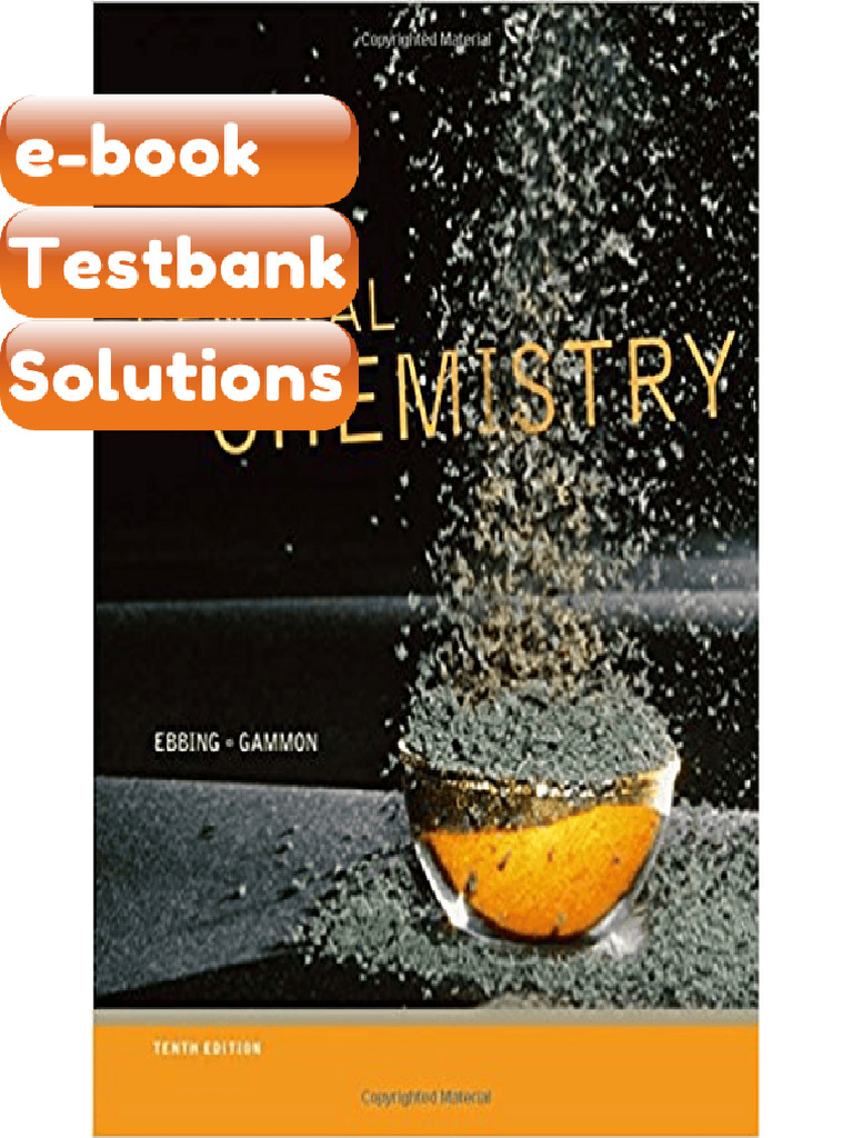Testbank General Chemistry 10th Edition by Darrell Ebbing A Fast ...