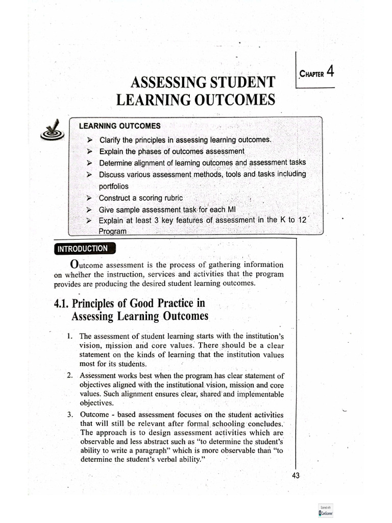 Educ18a Chapter 4 | PDF