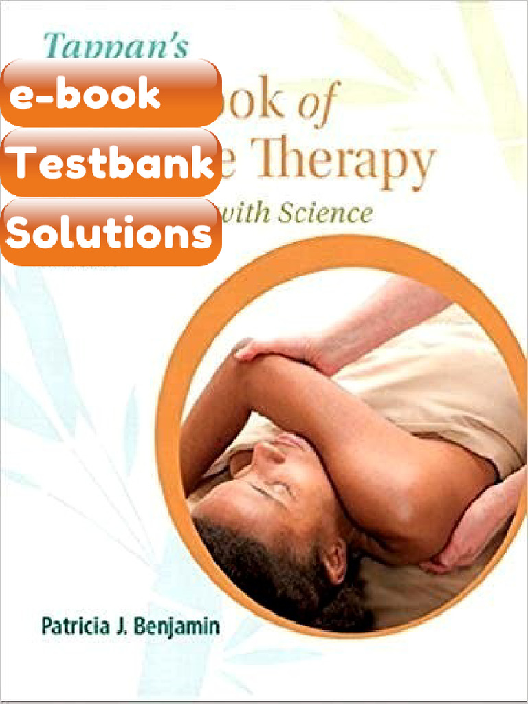Testbank Tappans Handbook of Massage Therapy 6th Edition Download | PDF | Subscription Business ...