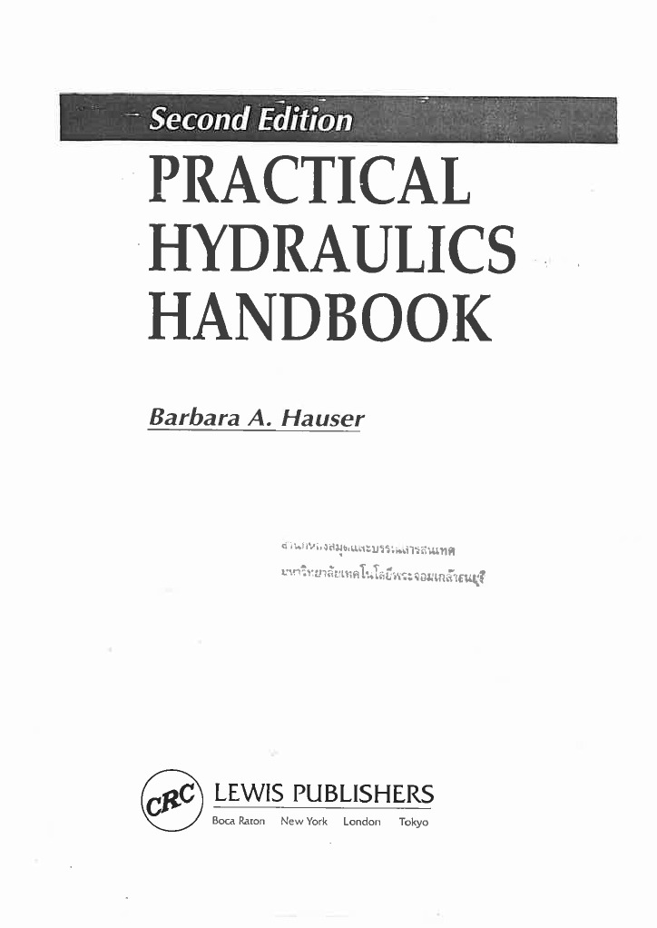 Practical Hydraulics Handbook