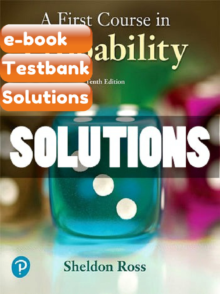 Testbank First Course in Probability 10 Ed Ross Fast Download | PDF ...