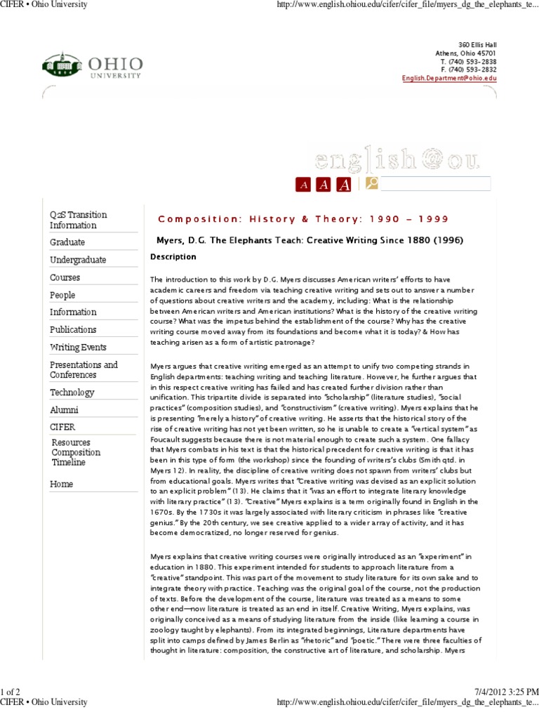 The elephants teach creative writing since 1880 essay 07 image