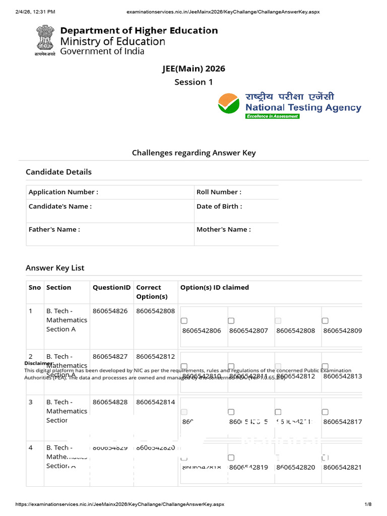 21 Jan e Answer | PDF | Qualifications | Science Education