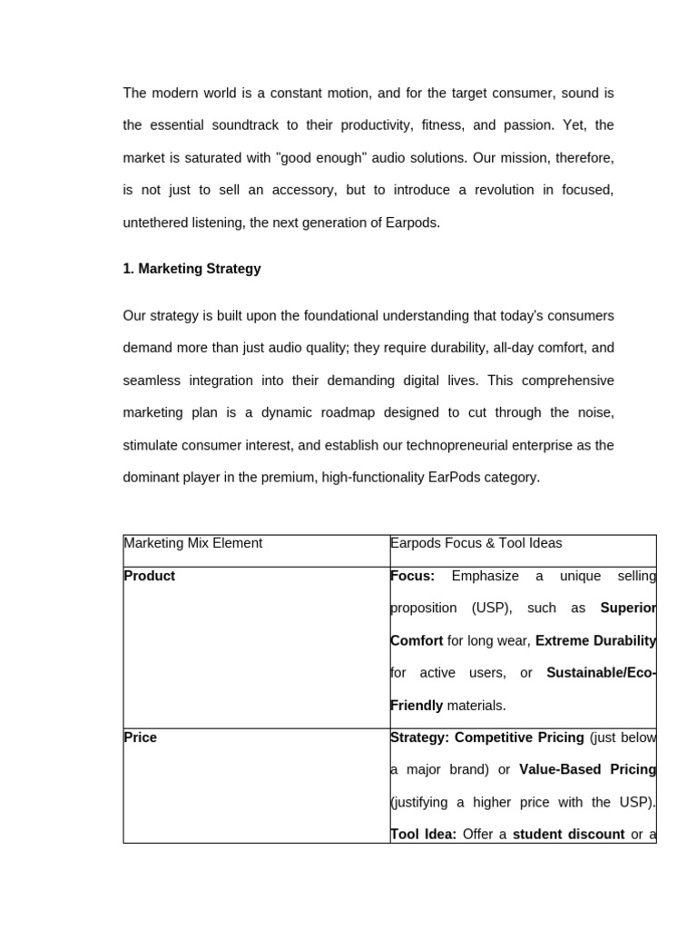 05 Performance Task 1 - ARG | PDF | Marketing | Pricing