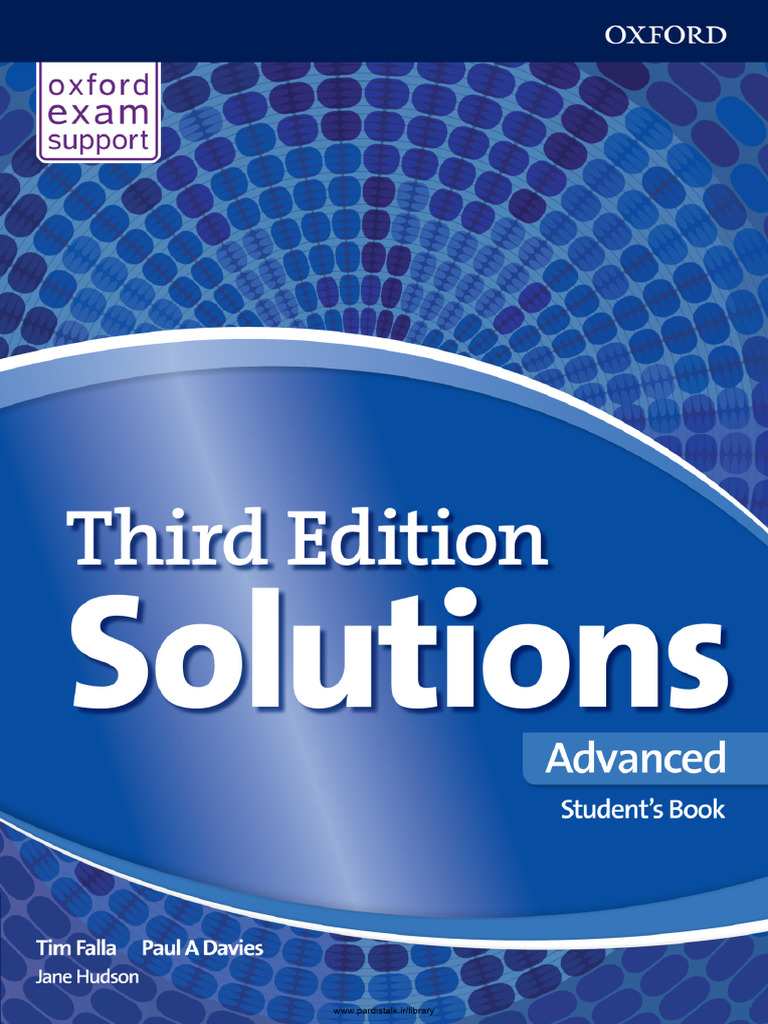 Solutions Advanced Student Book | PDF