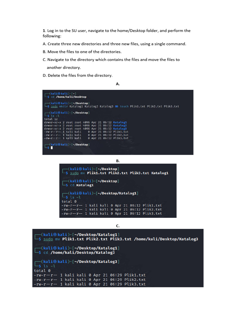 Kali Linux Final Project | PDF | Secure Shell | File Transfer Protocol