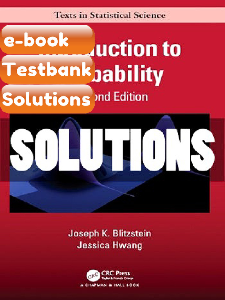 Testbank Introduction To Probability 2nd Edition Blitzstein Download ...