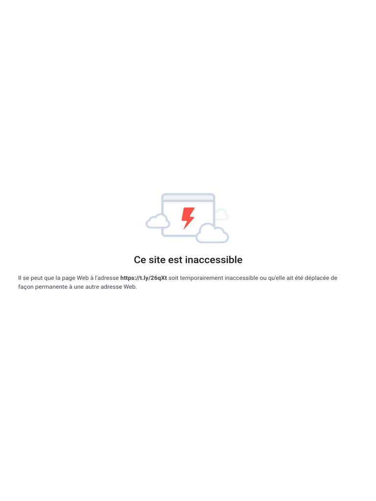 Ce Site Est Inaccessible | PDF