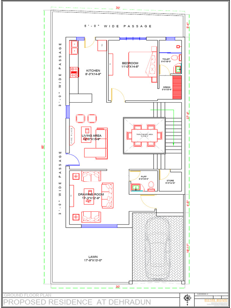 Revised Ground Floor Plan | PDF