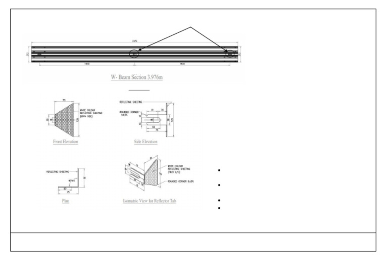 Reflector Tabs Spec | PDF