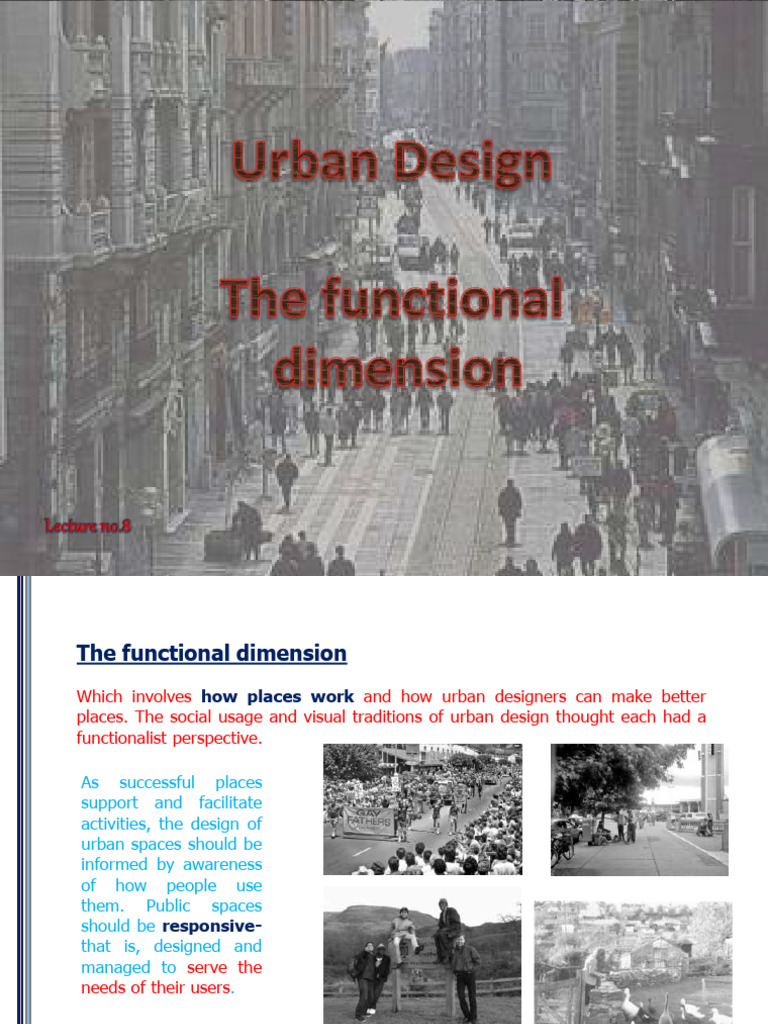 The Functional Dimension | PDF | Sidewalk