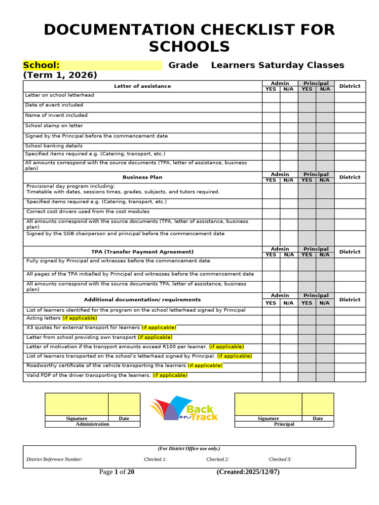 BOT Grade 4 - TPA - Term 1 - School Name - Date | PDF | Expense ...