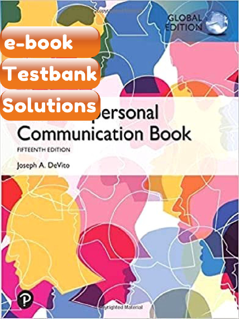 Testbank The Interpersonal Communication Book Global Edition 15th ...