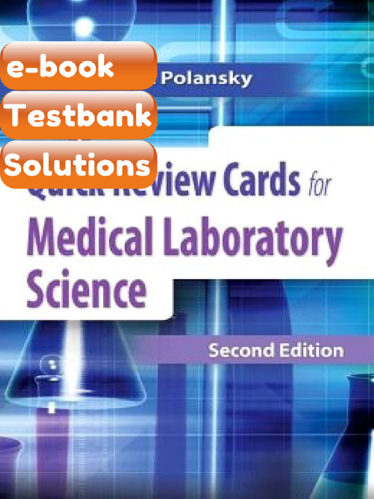 Testbank Quick Review Cards for Medical Laboratory Science 2nd Edition ...