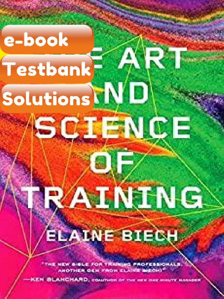 Testbank the Art and Science of Training Download | PDF | Subscription Business Model | Business ...